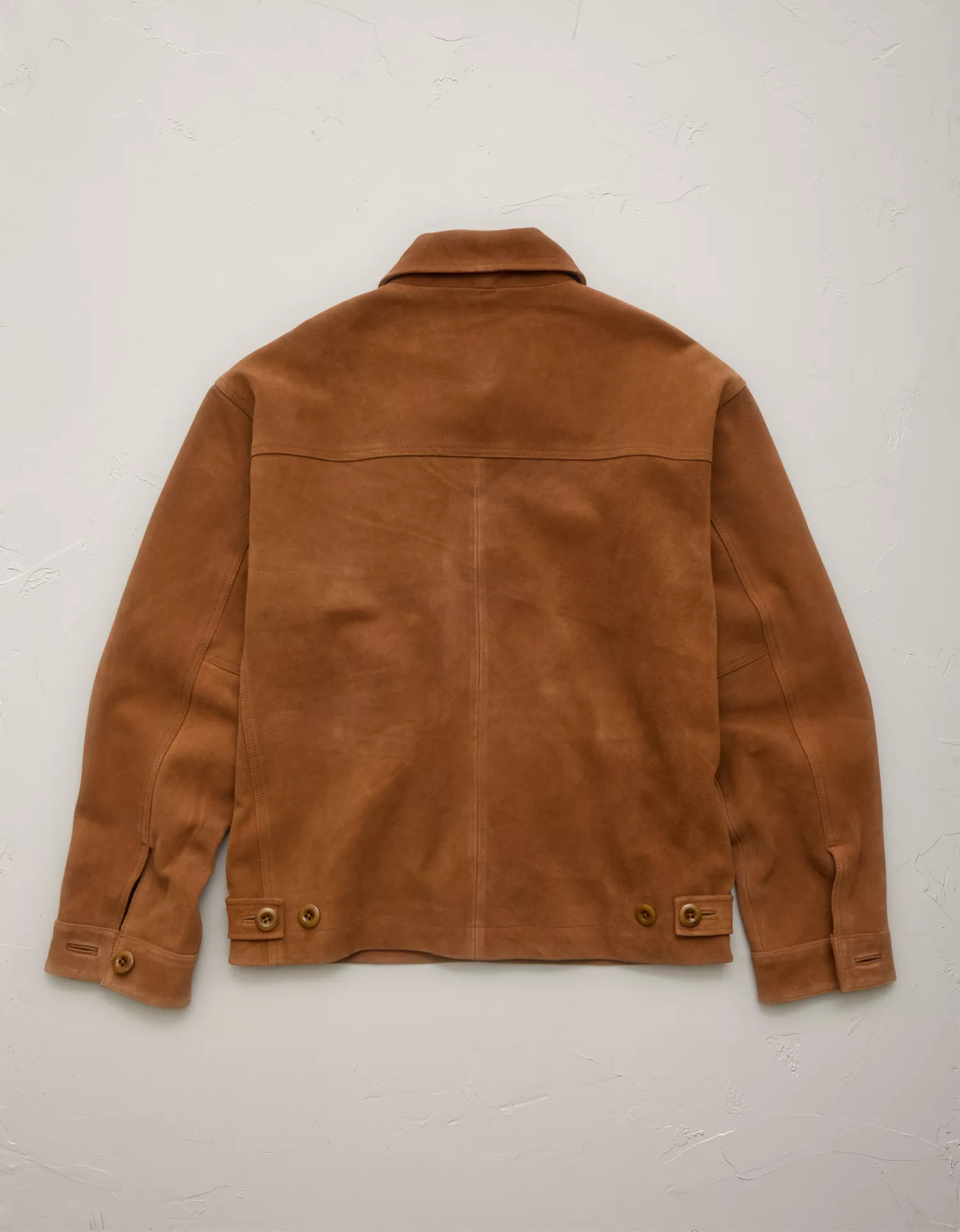 AE77 Suede Trucker Jacket - thumbnail 4