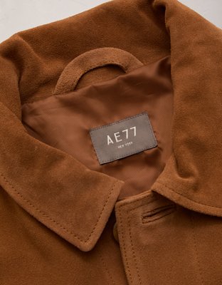 AE77 Suede Trucker Jacket