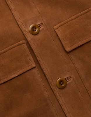 Veste de camionneur en suède AE77