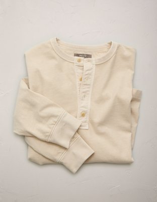 AE77 Long-Sleeve Surplus Henley Shirt