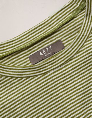 AE77 Linen-Blend T-Shirt