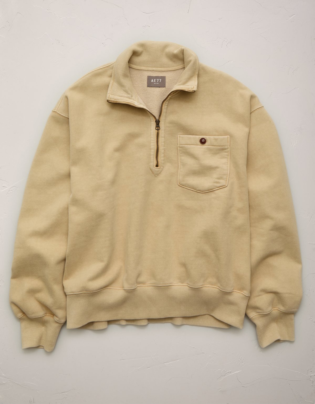 AE77 Quarter-Zip Fleece Sweatshirt - image 3