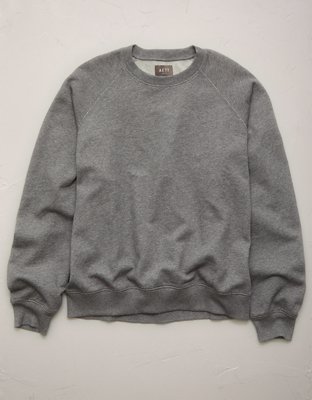 AE77 Garment-Washed Raglan Sweatshirt