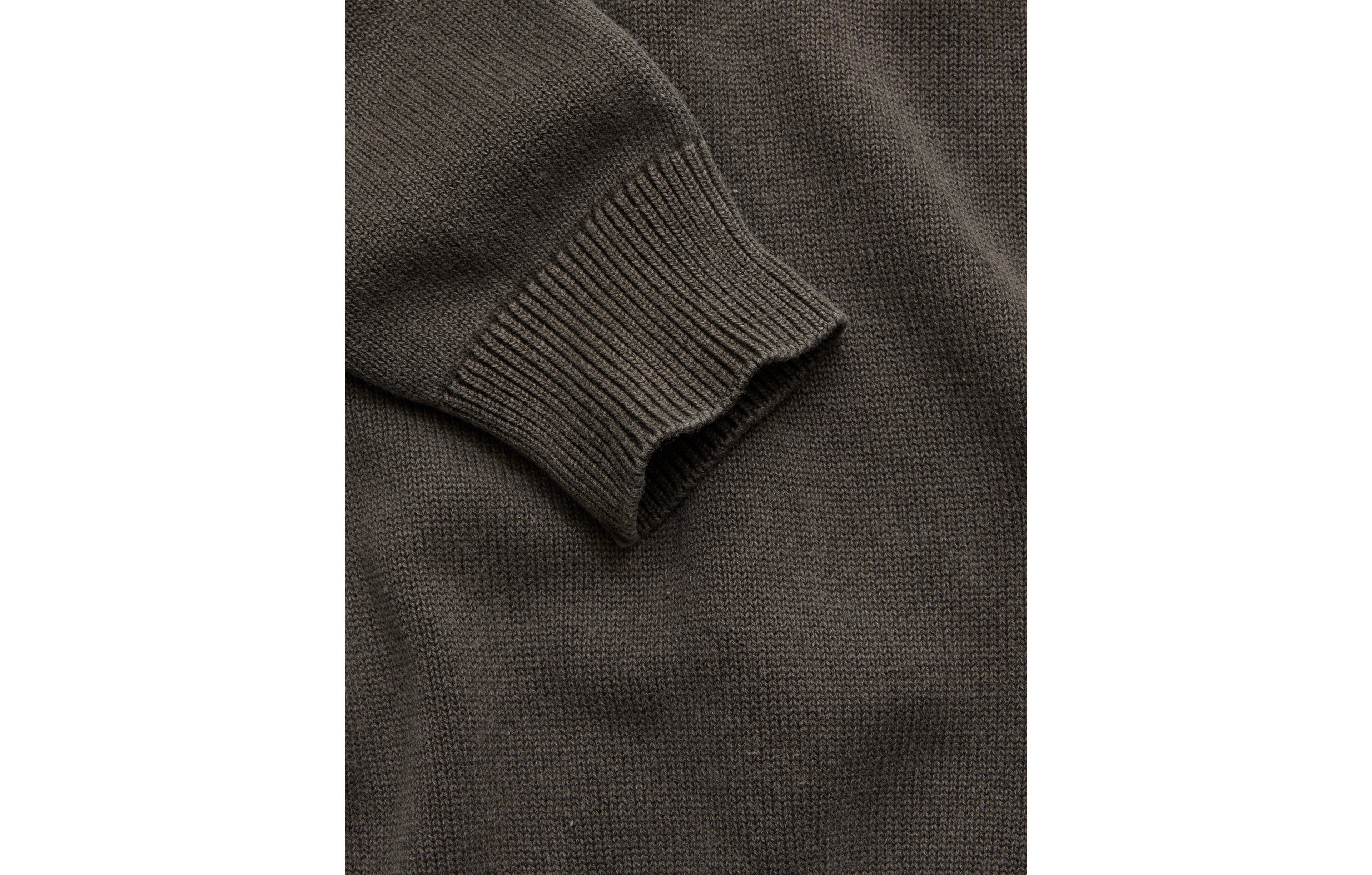AE77 Garment-Washed Raglan Sweater
