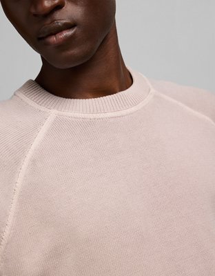 AE77 Garment-Washed Raglan Sweater