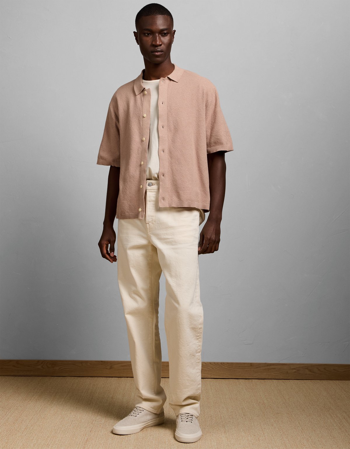 AE77 Pique Resort Shirt - image 5