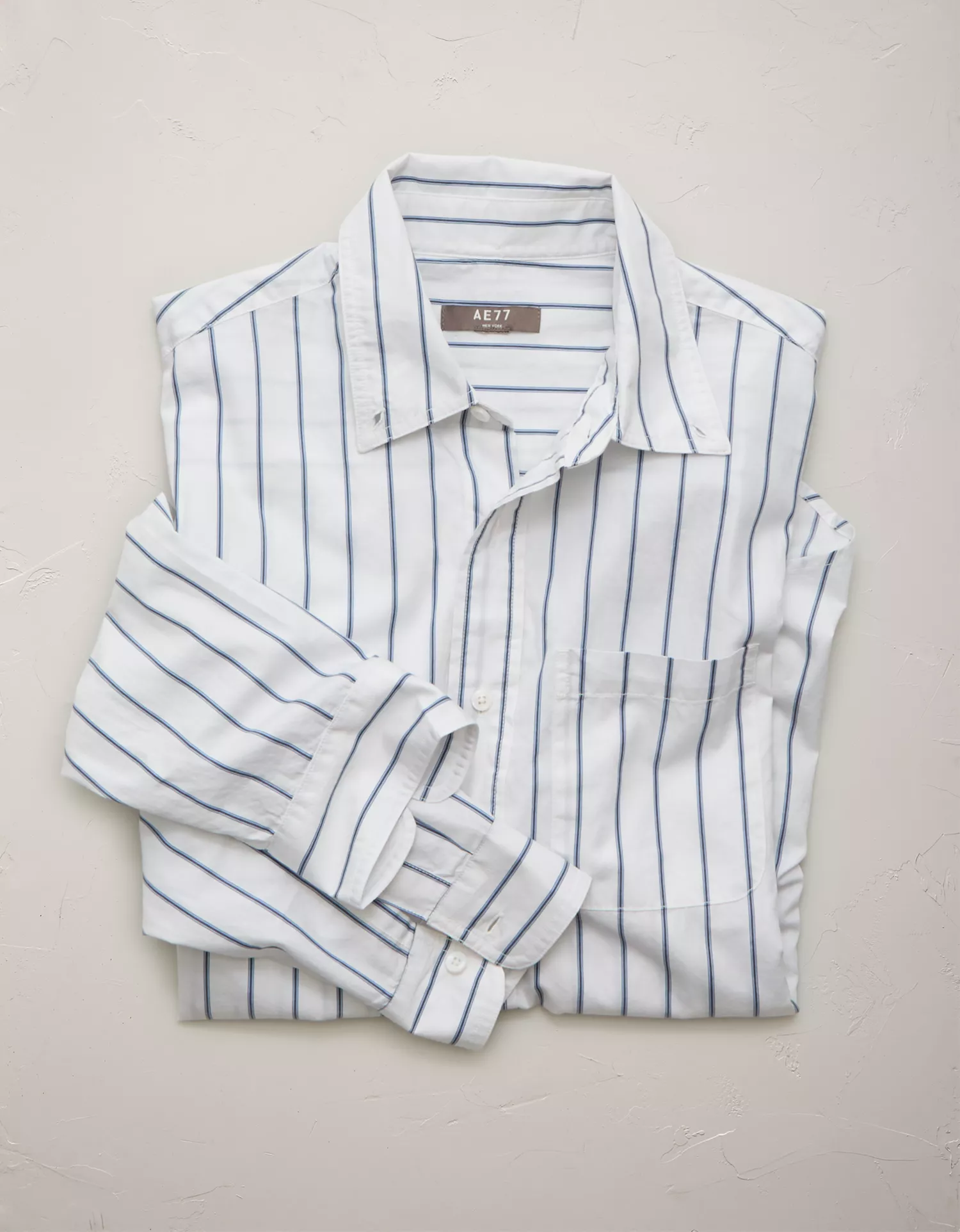 AE77 Poplin Button-Up Shirt - thumbnail 4