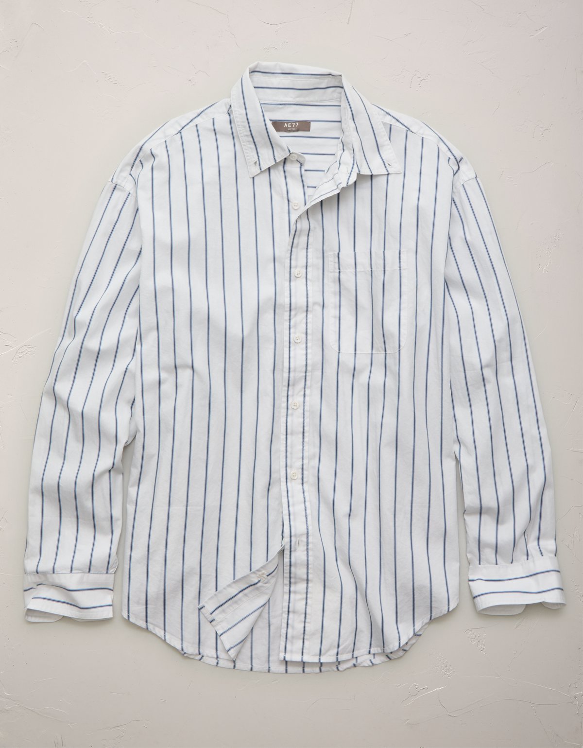 AE77 Poplin Button-Up Shirt - image 3
