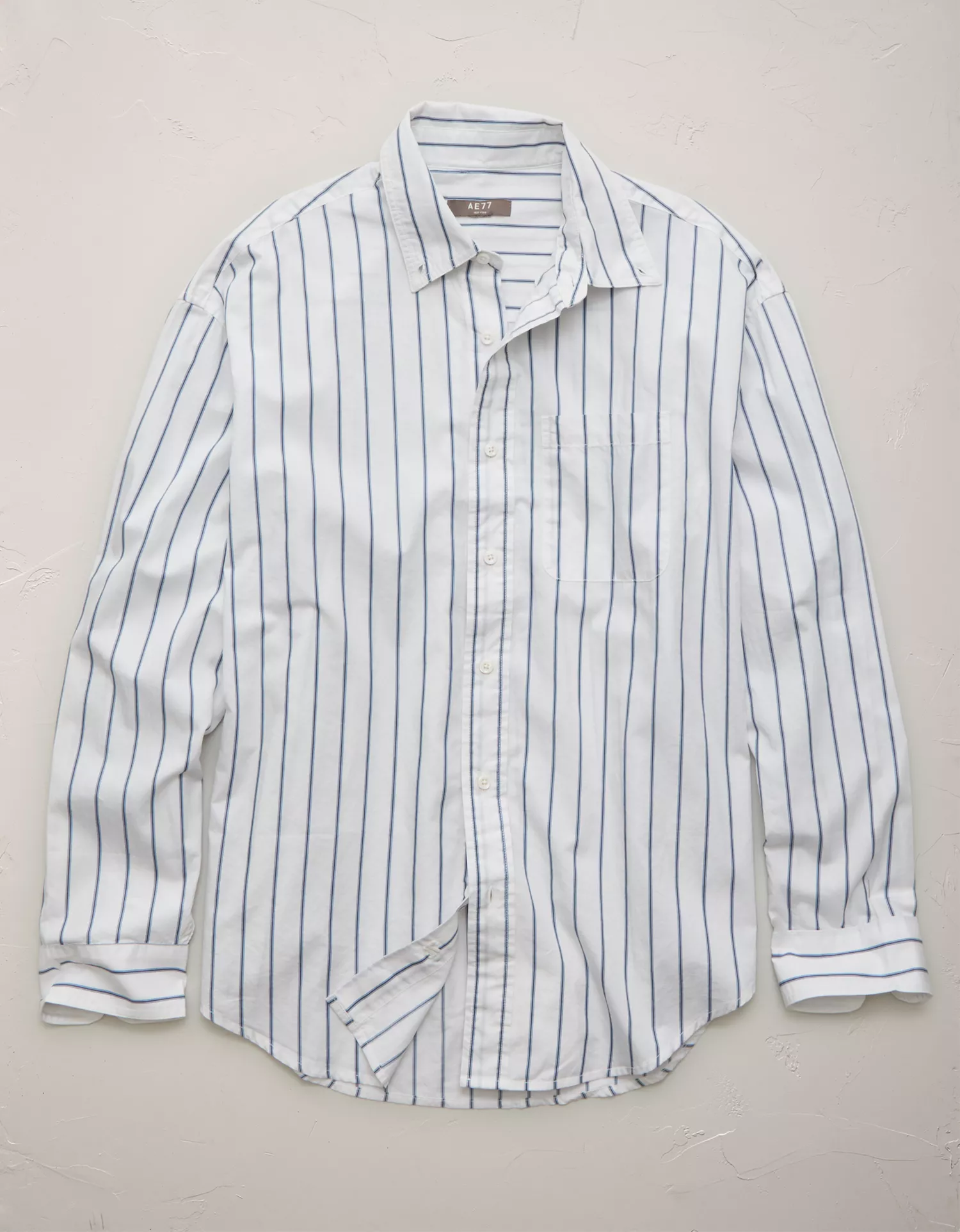 AE77 Poplin Button-Up Shirt - thumbnail 3