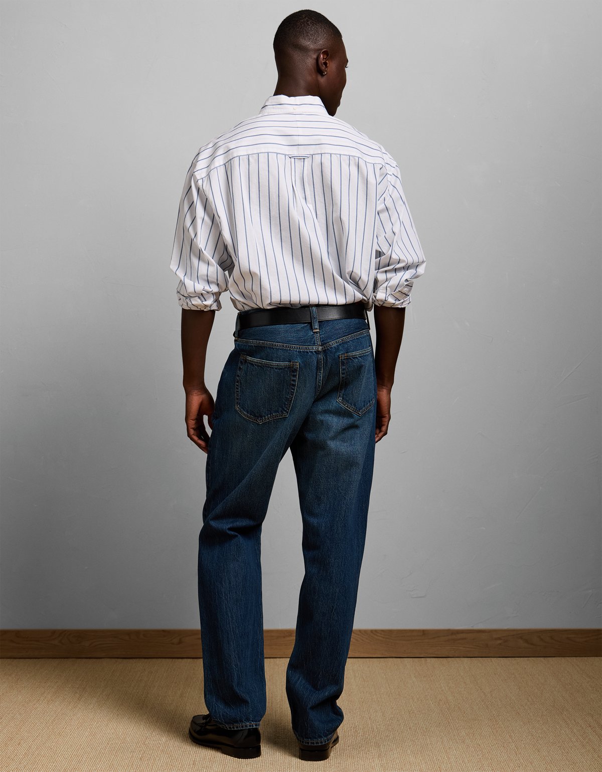 AE77 Poplin Button-Up Shirt - image 2