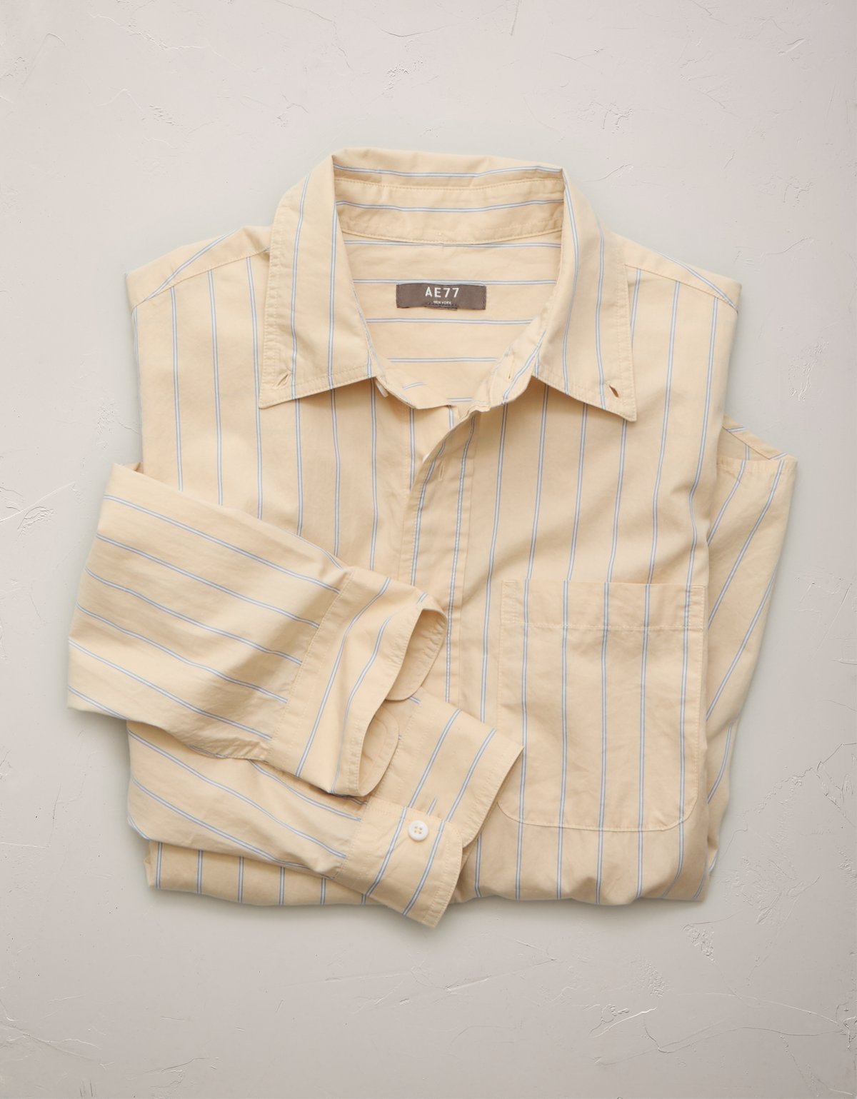 AE77 Poplin Button-Up Shirt - image 4