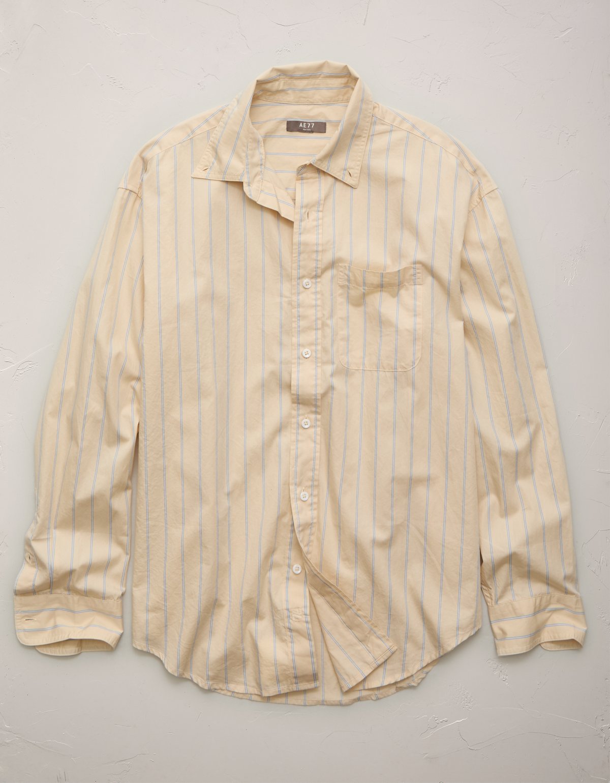 AE77 Poplin Button-Up Shirt - image 3