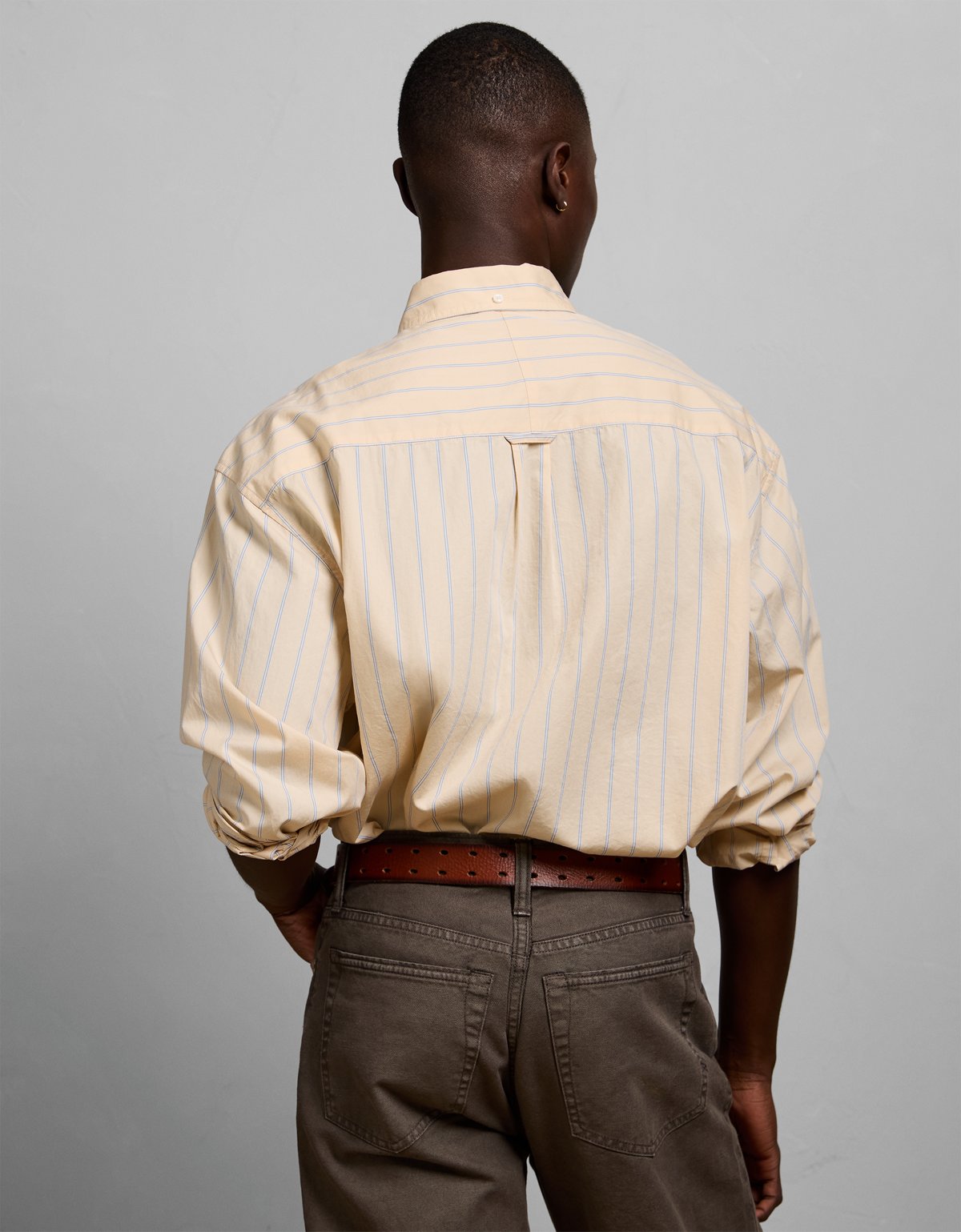 AE77 Poplin Button-Up Shirt - image 2