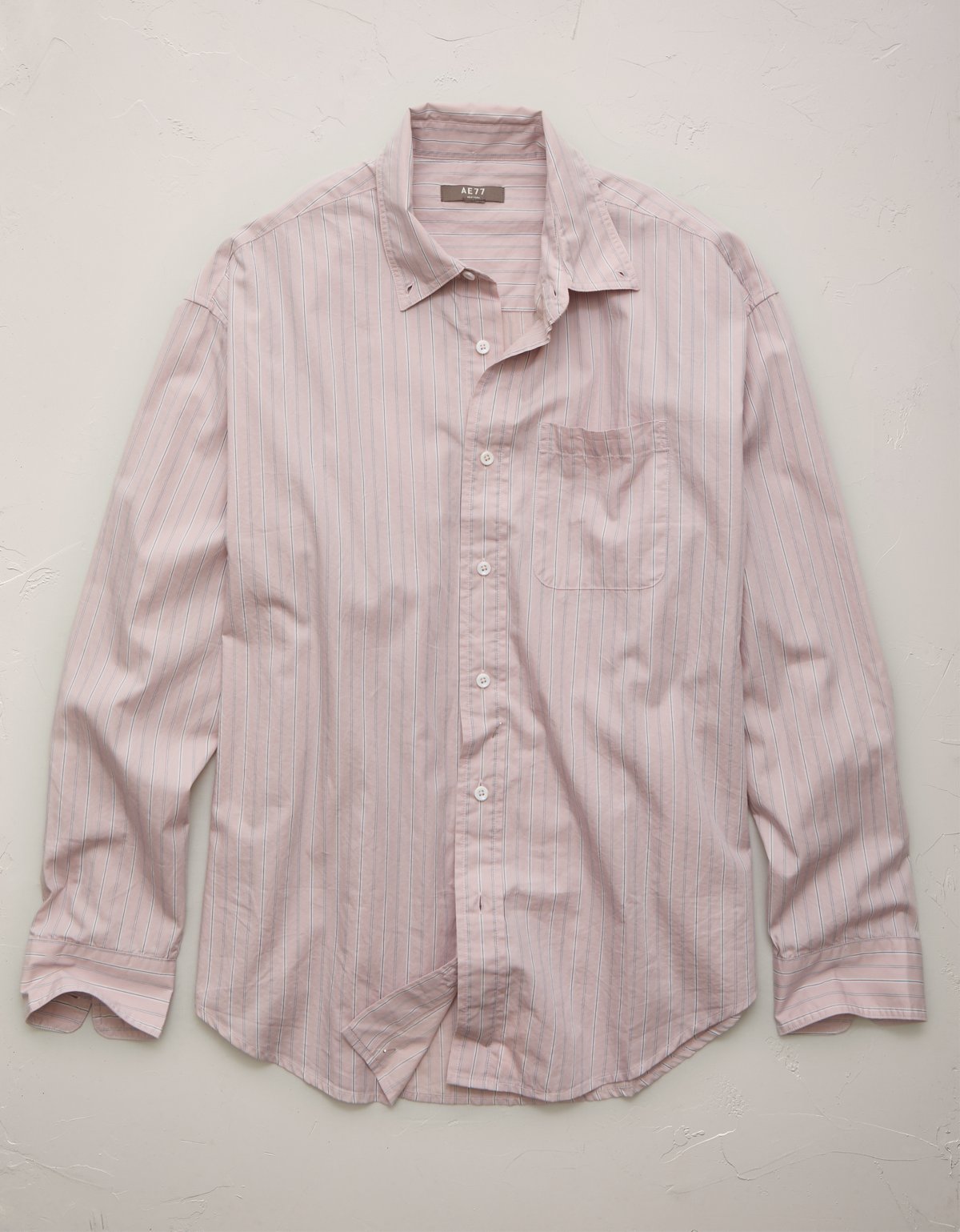 AE77 Poplin Button-Up Shirt - image 3