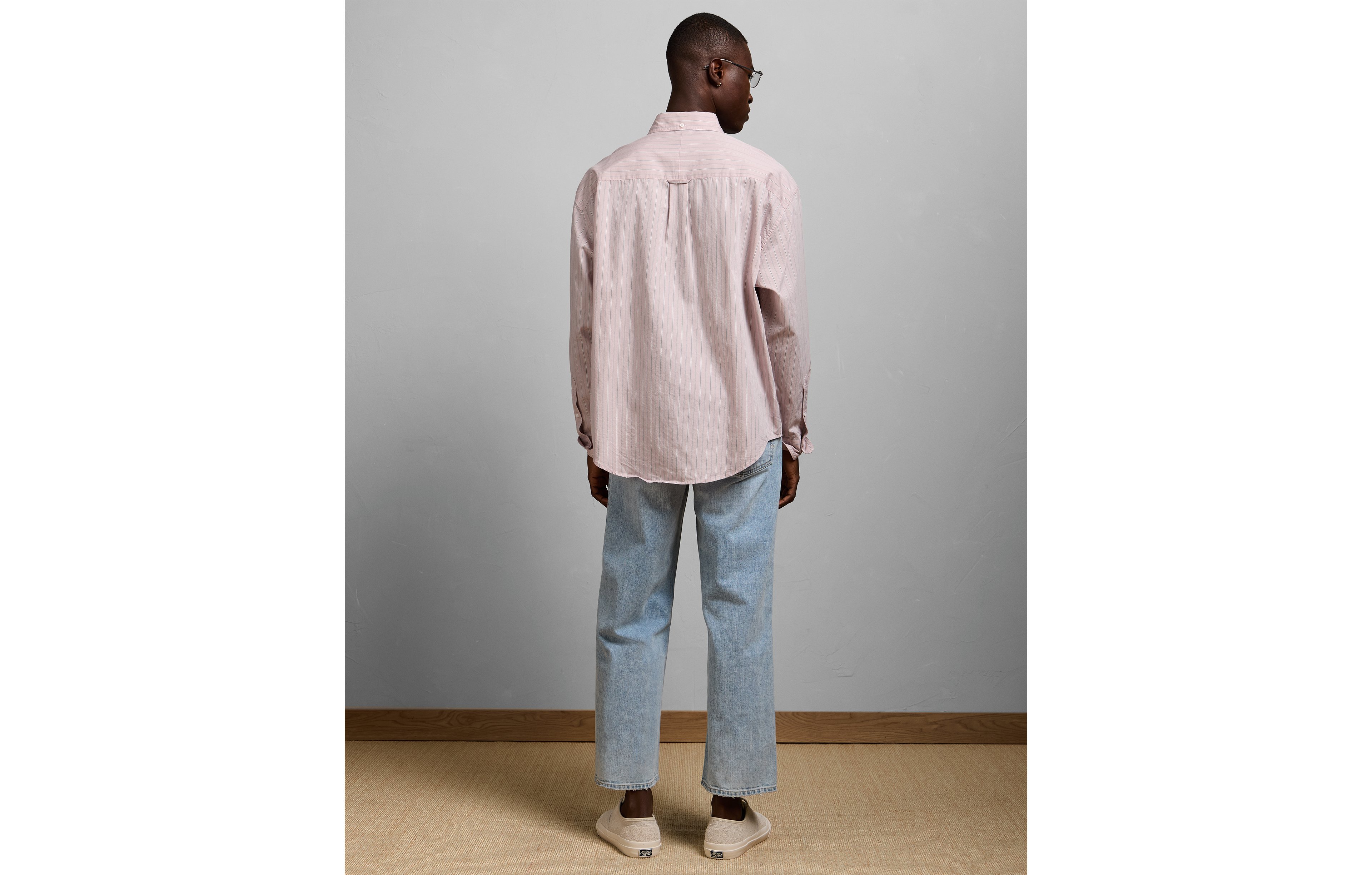 AE77 Poplin Button-Up Shirt