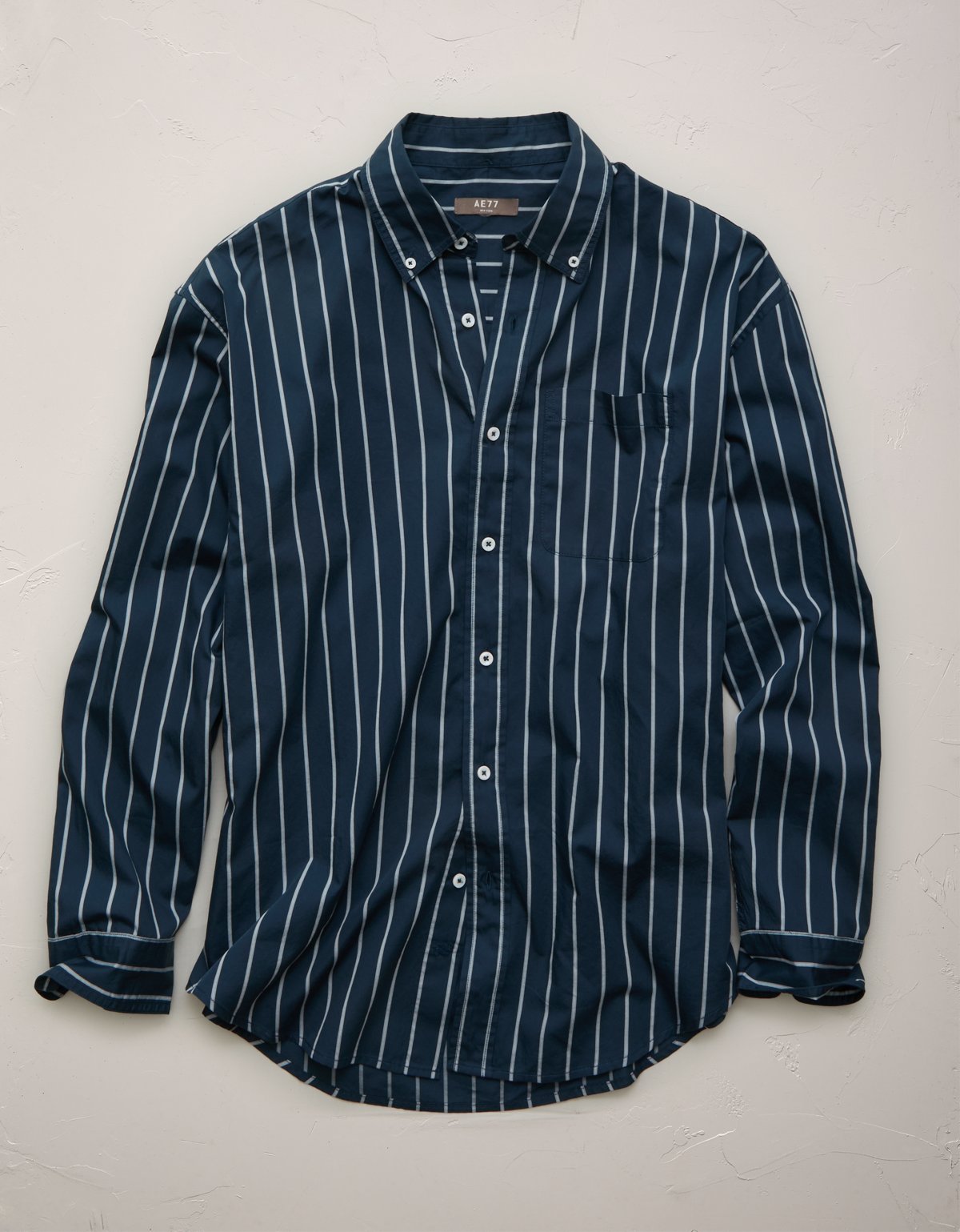 AE77 Poplin Button-Up Shirt - image 2