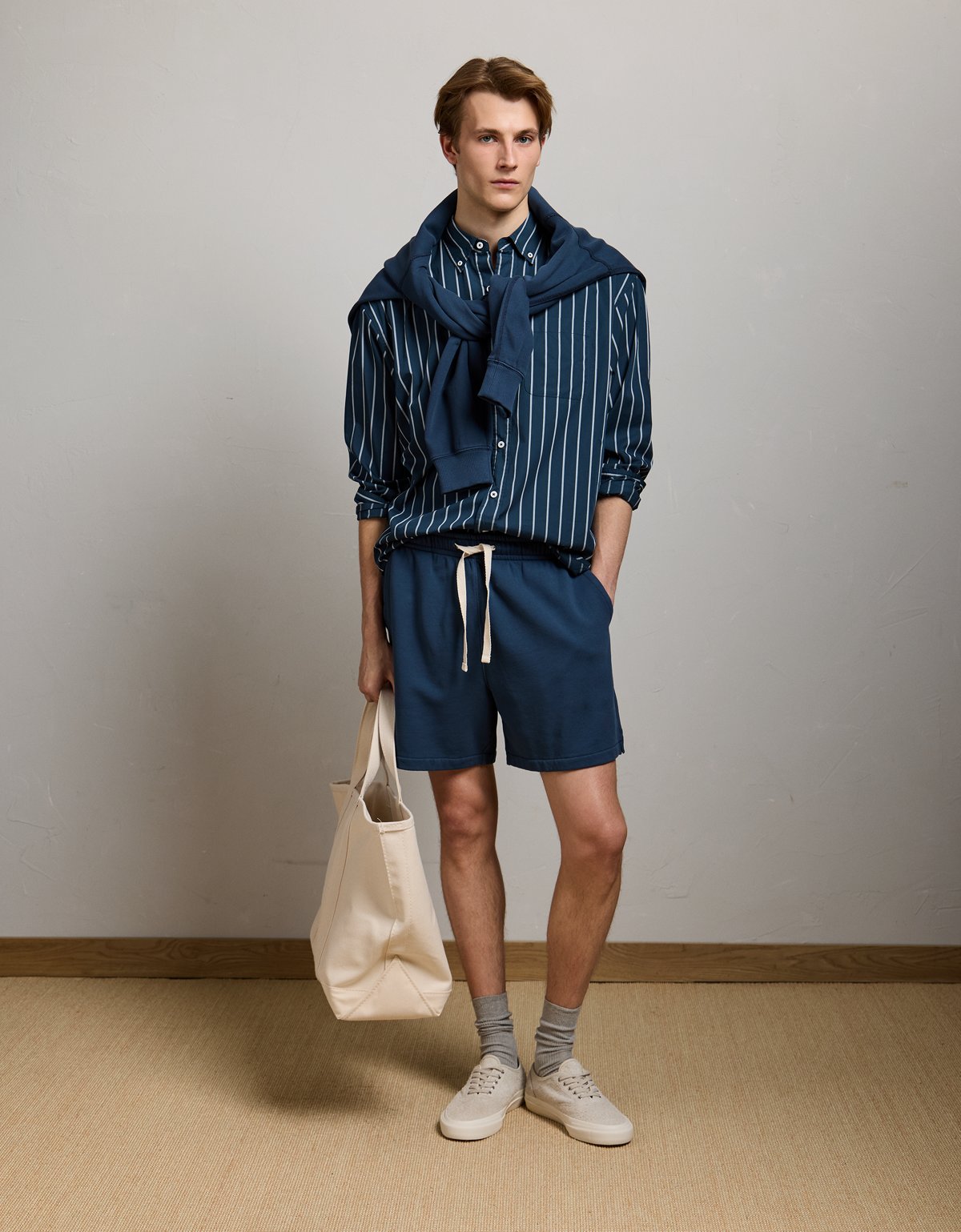 AE77 Poplin Button-Up Shirt - image 4
