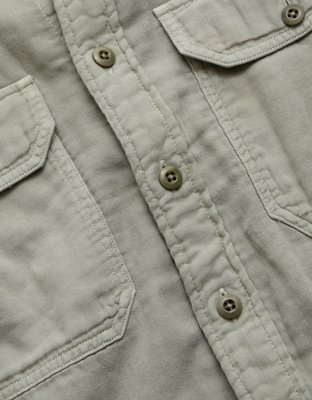 AE77 Cotton Gauze Utility Shirt