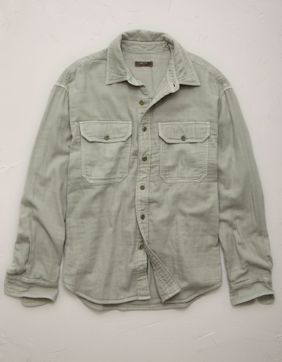 AE77 Cotton Gauze Utility Shirt - image 3