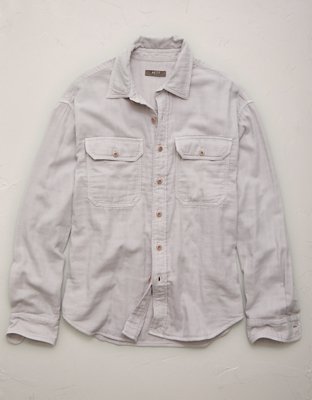 AE77 Cotton Gauze Utility Shirt