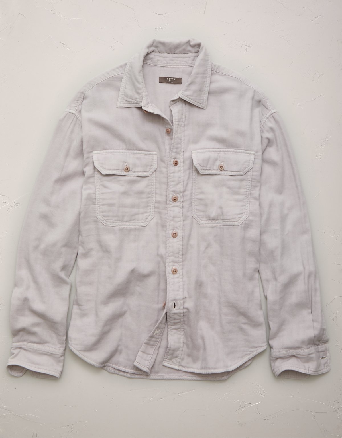 AE77 Cotton Gauze Utility Shirt - image 3