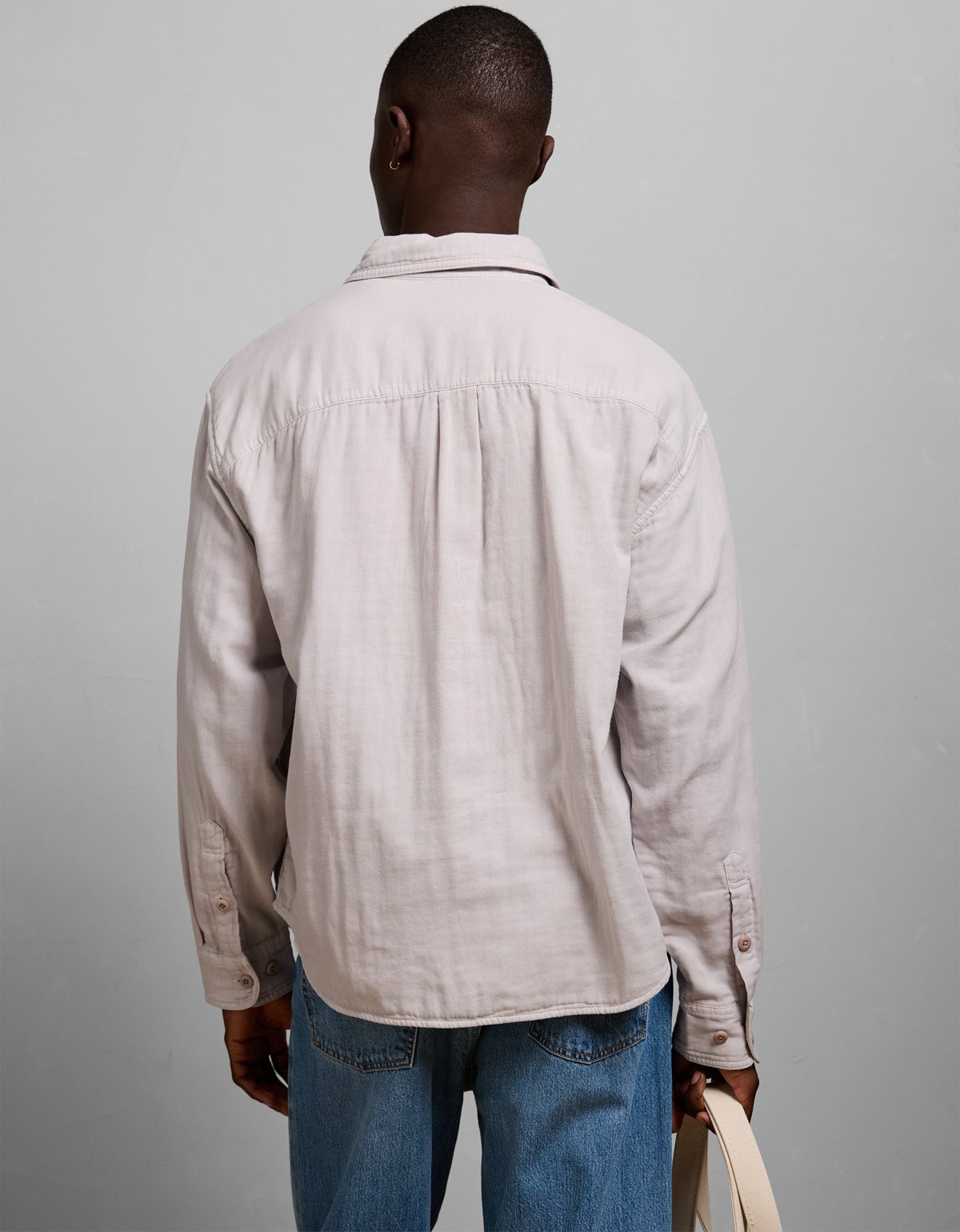 AE77 Cotton Gauze Utility Shirt - image 2