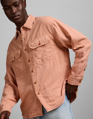 AE77 Cotton Gauze Utility Shirt