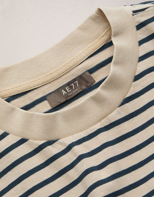 AE77 Overdyed Striped T-Shirt
