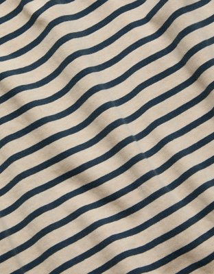 AE77 Overdyed Striped T-Shirt