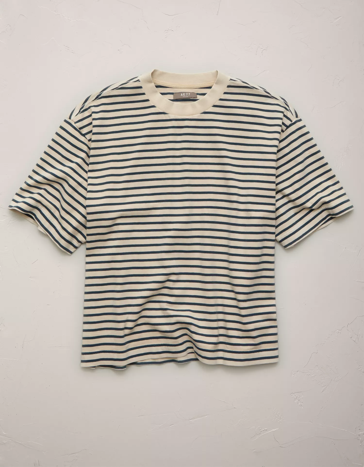AE77 Overdyed Striped T-Shirt - thumbnail 3
