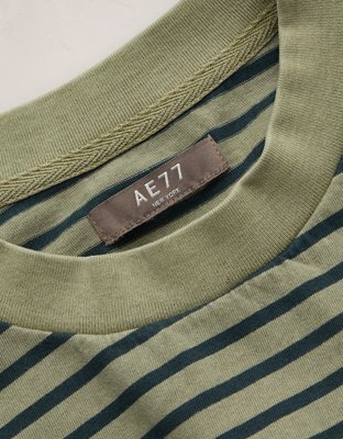 AE77 Overdyed Striped T-Shirt