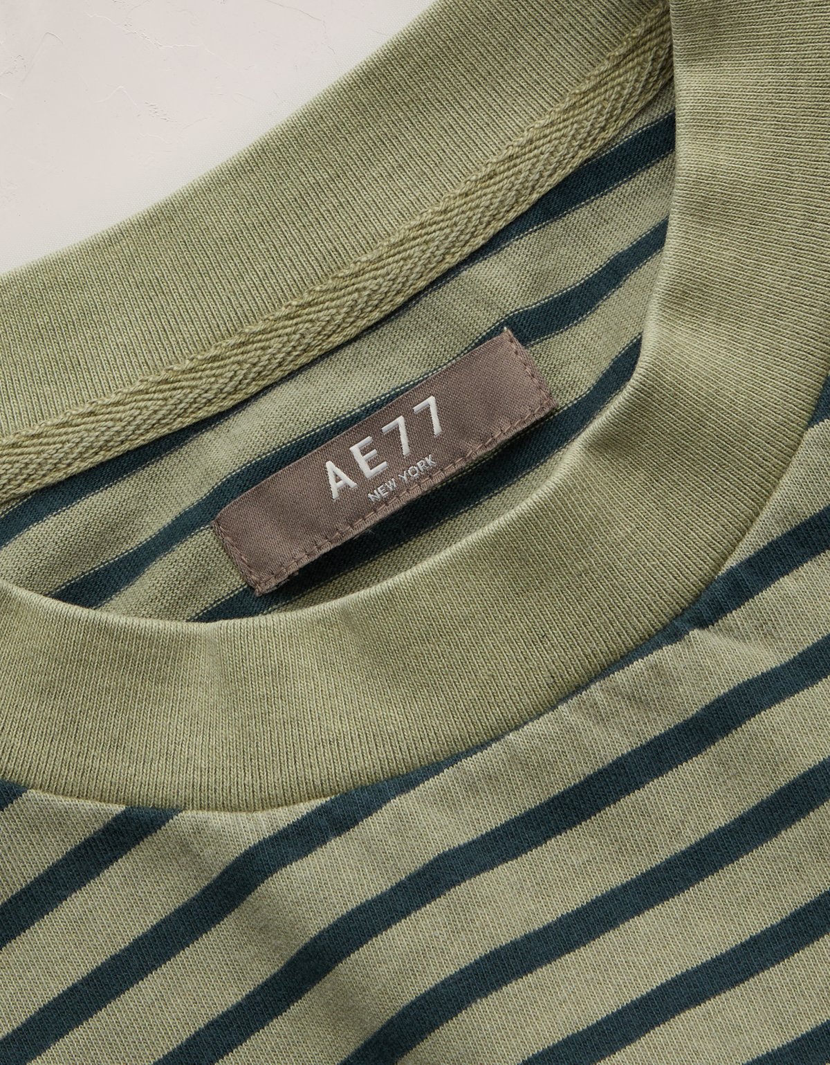 AE77 Overdyed Striped T-Shirt - image 5