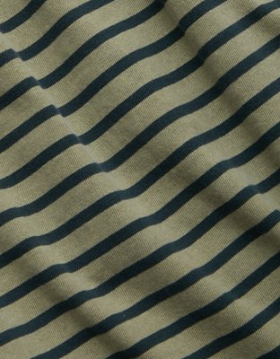 AE77 Overdyed Striped T-Shirt