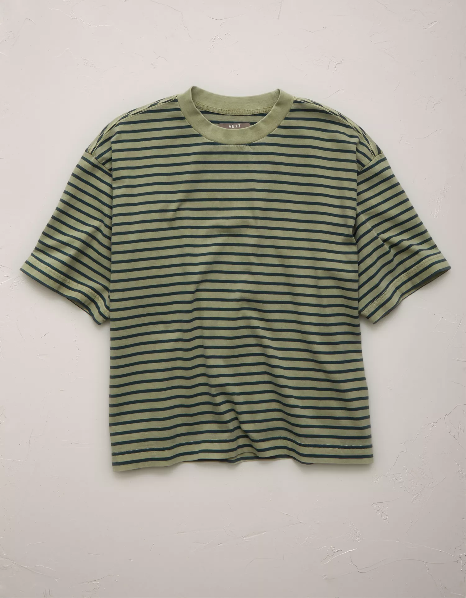 AE77 Overdyed Striped T-Shirt - thumbnail 9