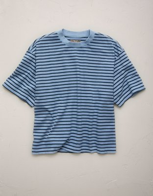 AE77 Overdyed Striped T-Shirt