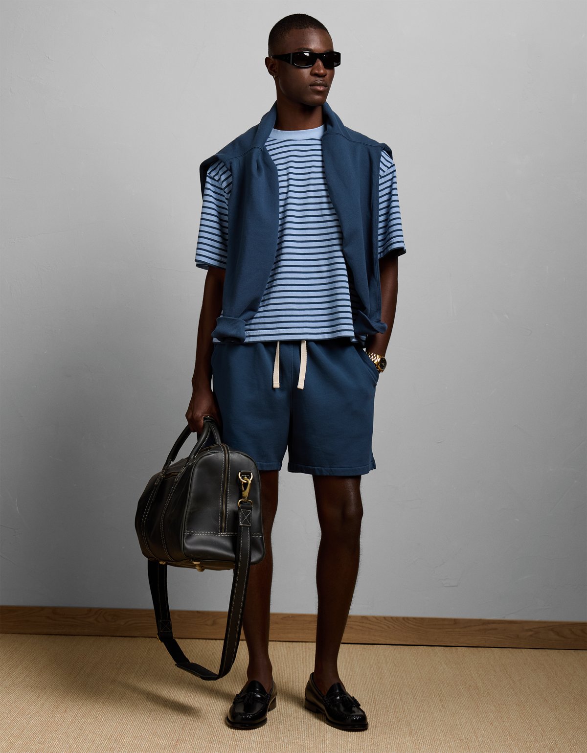 AE77 Overdyed Striped T-Shirt - image 5