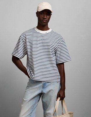 AE77 Boxy Striped T-Shirt
