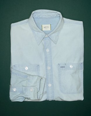 AE77 Premium Chambray Workshirt