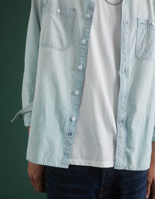 AE77 Premium Chambray Workshirt