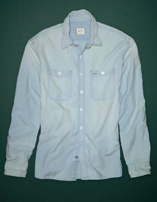 AE77 Premium Chambray Workshirt