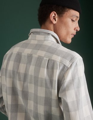 Мужские рубашки American Eagle AE77 Premium Flannel Shirt — фото 7