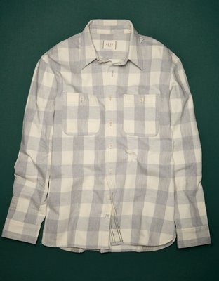 Мужские рубашки American Eagle AE77 Premium Flannel Shirt — фото 3