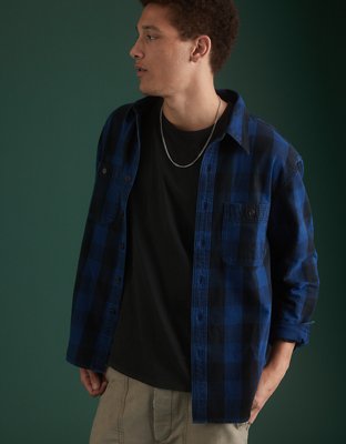 Men's Button-Up Shirts & Flannel Shirts