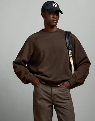 AE77 Raglan Terry Fleece Sweatshirt