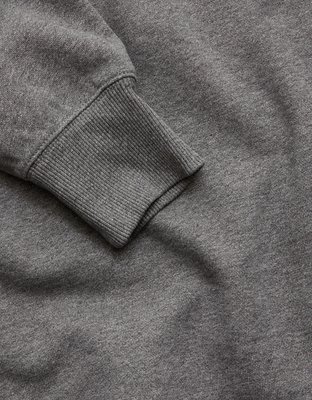 AE77 Garment-Washed Long-Sleeve Utility Polo Shirt