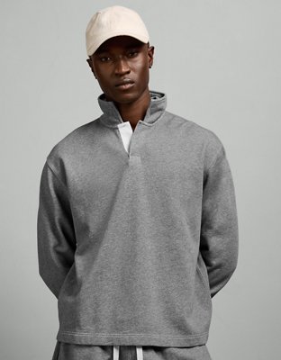 AE77 Garment-Washed Long-Sleeve Utility Polo Shirt from American Eagle - $98
