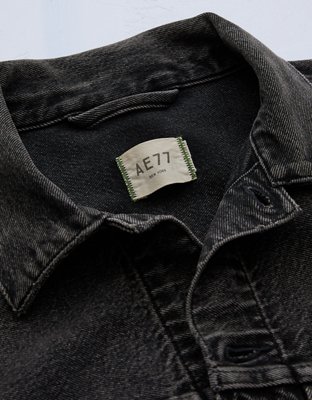 AE77 Premium Slim Fit Denim Trucker Jacket