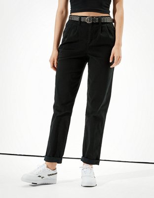 Khaki pants y pants de uniforme para mujer