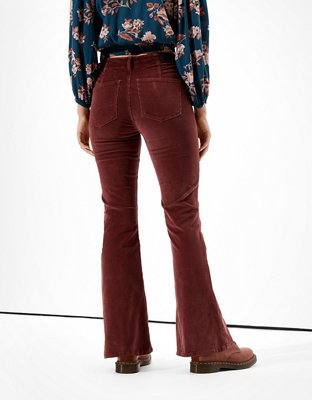 nike air women's high waisted corduroy fleece trousers