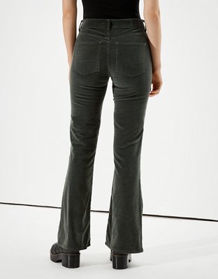 AE Super High-Waisted Corduroy Flare Pant